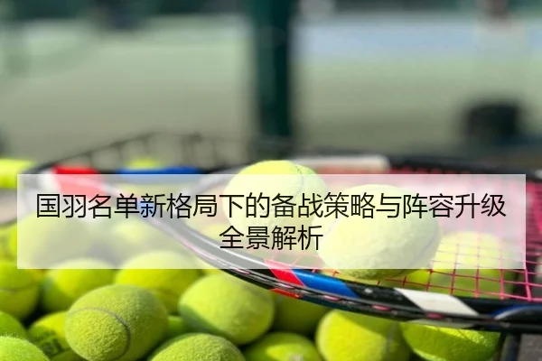 国羽名单新格局下的备战策略与阵容升级全景解析